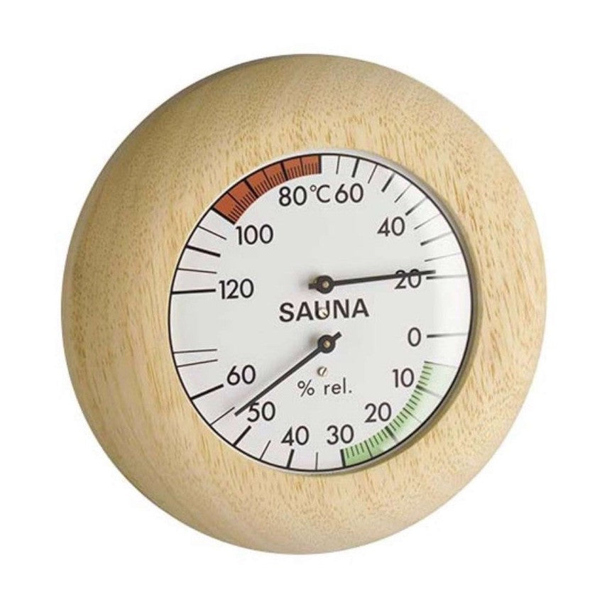 finnsa-sauna-hygro-og-termometer-i-trae-136mm-1646 - billede 2
