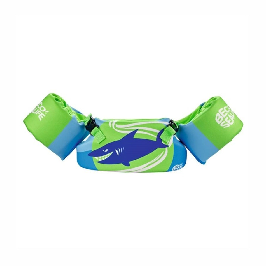 beco-sealife-laer-at-svoemme-saet-groen-m-badevinger-og-svoemmebaelte-297 - billede 2