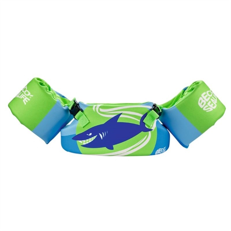 beco-sealife-laer-at-svoemme-saet-groen-m-badevinger-og-svoemmebaelte-297 - billede 2