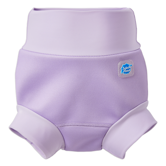 Happy Nappy Blebukser – Lilac ble til babysvømning og vandaktiviteter