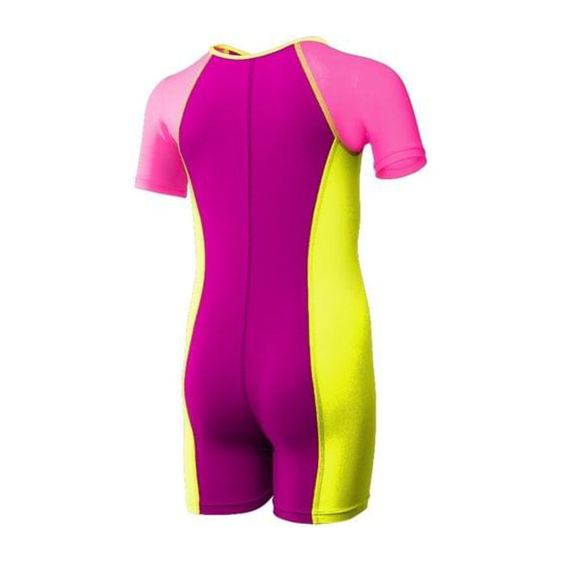 tyr-uv-beskyttende-svoemmedragt-til-boern-pink-909 - billede 2