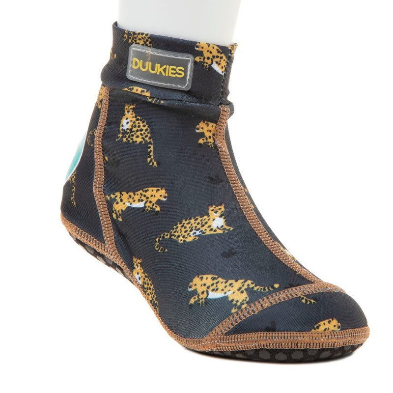 duukies-neoprensokker-leopard-til-baby-og-boern-1221 - billede 1