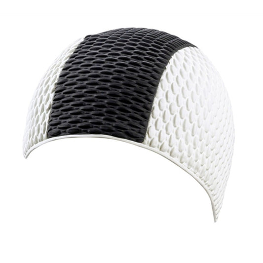 beco-air-filled-cap-badehaette-til-maend-sort-hvid-1270 - billede 1