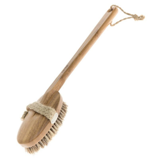 finnsa-sauna-boerste-i-bambus-m-naturhaar-41cm-1669 - billede 1