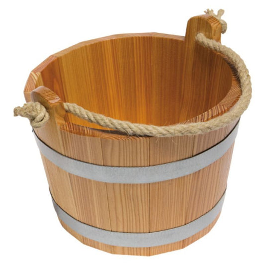 finnsa-sauna-spand-laerk-m-hank-6-5l-1657 - billede 1