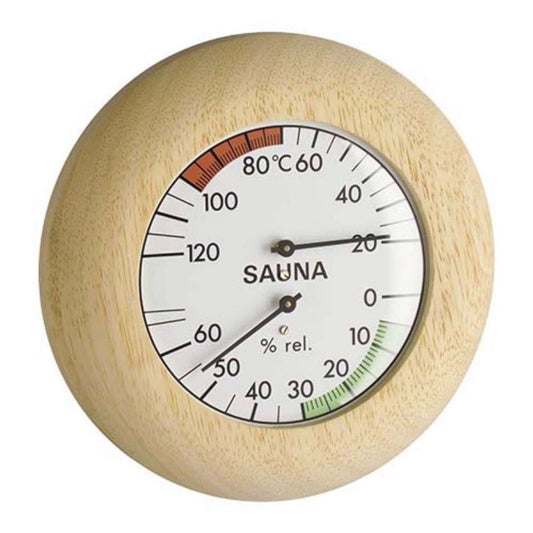 finnsa-sauna-hygro-og-termometer-i-trae-136mm-1646 - billede 1