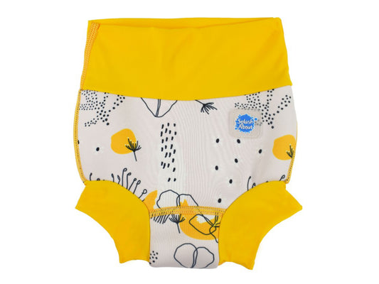 Happy Nappy blebukser med Flower Meadow print til babysvømning